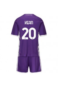 Fiorentina Moise Kean #20 Babyklær Hjemme Fotballdrakt til barn 2025-26 Korte ermer (+ Korte bukser)